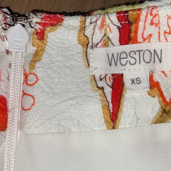 Anthropologie Weston Floral Mini Skirt - Picture 3 of 7